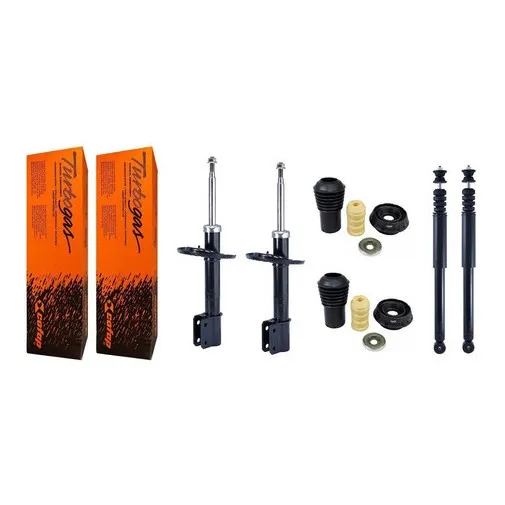 Kit 4 Amortecedor E Batente Cofap Logan 1.0 2017 2018 2019