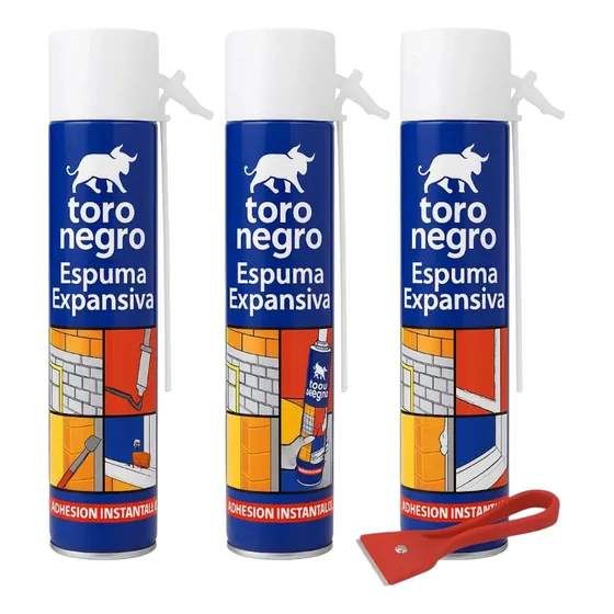 Espuma Expansiva Poliuretano Sellador 750 Ml 24 Unidades