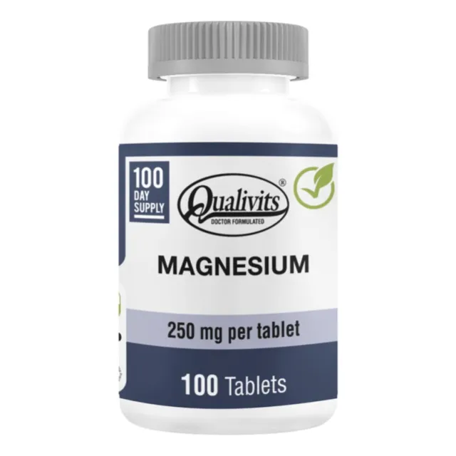 Magnesium Qualivits® 250mg X 100 Tabletas