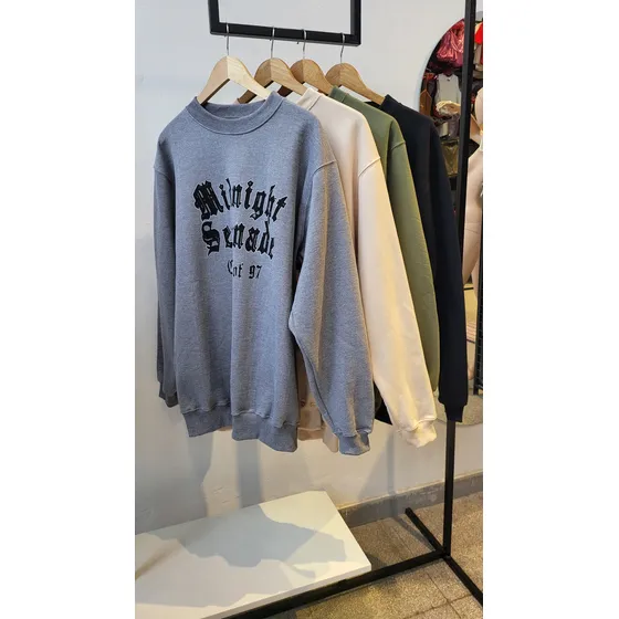 Buzo Algodón Friza De Hombre Talles Grandes Xxl Al 4xl Titan