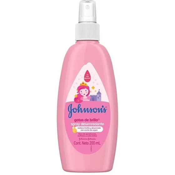 Johnsons Baby Gotas De Brillo Desenredante 200ml