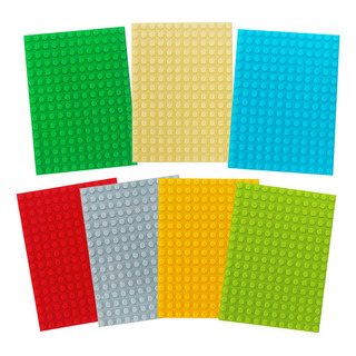 12 × 16 Placa Grande Azul Cielo Compatible Con Bloques 12 × 16 Placa Grande Azul Cielo Compatible Con Bloques