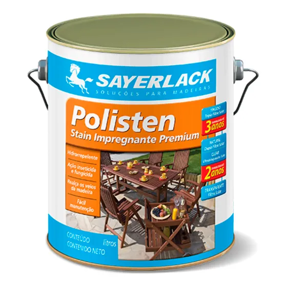 Protector De Madera Premium Sayerlack Polisten Blanco 0,9l
