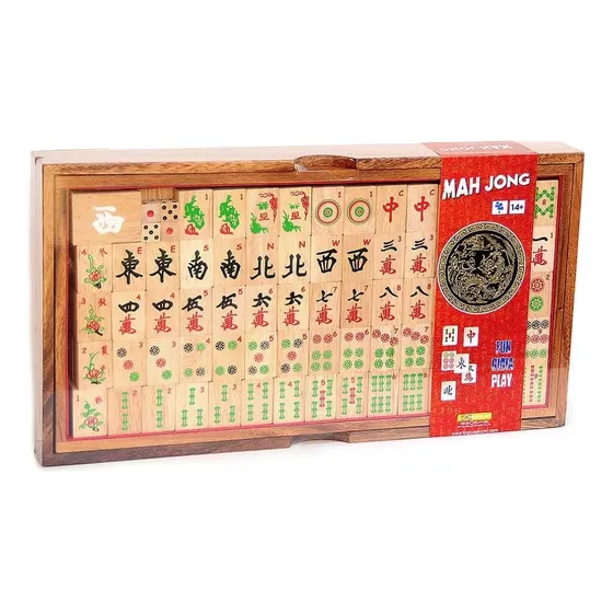 Logica Puzzles Art. Mahjong - Juego De Mesa