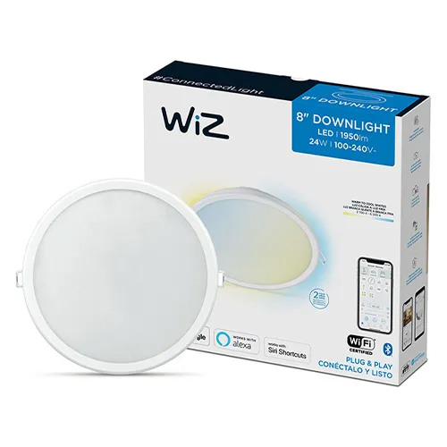 Downlight Led Inteligente Blanco Dinámico 24w
