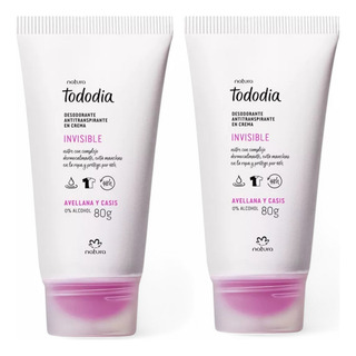 Kit Desodorantes En Crema Tododia Avellana Y Casis 80g C/u Kit Desodorantes En Crema Tododia Avellana Y Casis 80g C/u