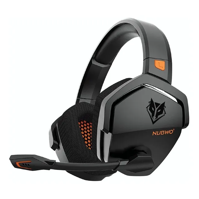 Auriculares gamer inalámbricos Nubwo Gamer Wireless Bluetooth G06-BT G06-BT-3031 naranja