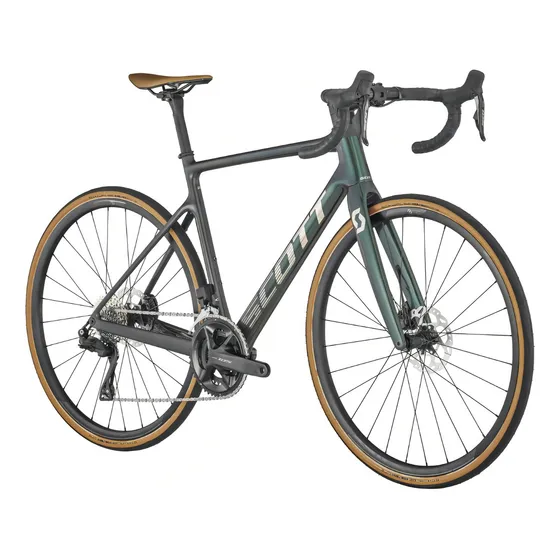 Bicicleta Ruta Scott Addict 20 Di2 2023 Carbon 12v Ver/neg Tamaño Del Marco 56cm