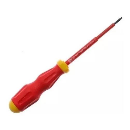 Destornillador Aislado Stanley 3x100mm Rojo - Ynter