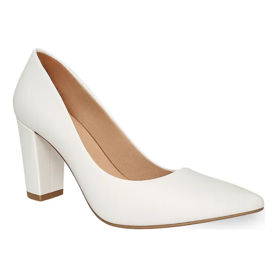 Sapato Scarpin Salto Alto Grosso Confortável Feminino Scapin