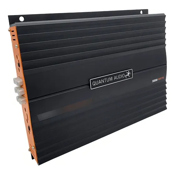 Amplificador 4 Canales Quantum Audio Qea800.4 3200w Clase Ab Color Negro