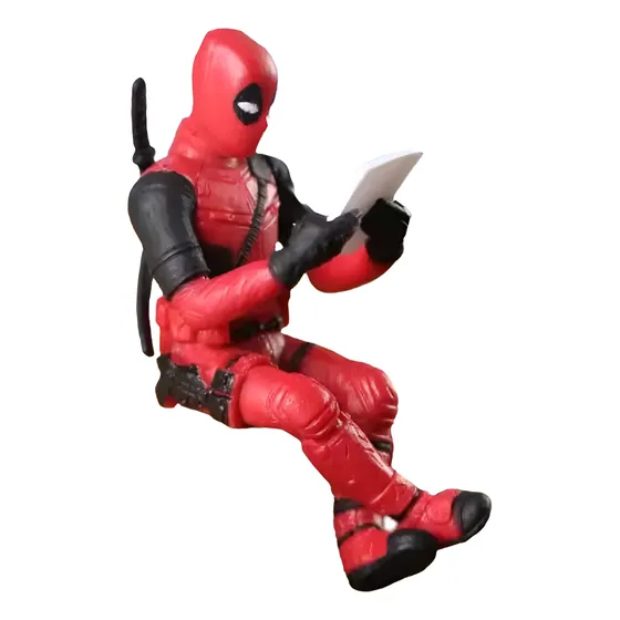 Action Figure Boneco Miniatura Deadpool Decoração Carro