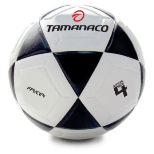 Balón De Fútbol Tamanaco #4 Laminado Estrella Acabado Matte.