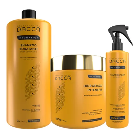 Kit Dacca De Cauterização Profissional Máscara De Hidratação