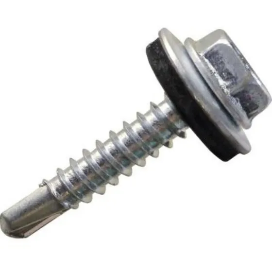 Tornillo Autoperforante C/golilla De 12 X 1 100 Unidades Av THPBCG121