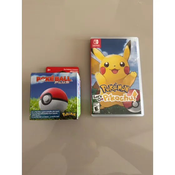 Pokémon: Let's Go, Pikachu! + Poké Ball Plus Nintendo Switch