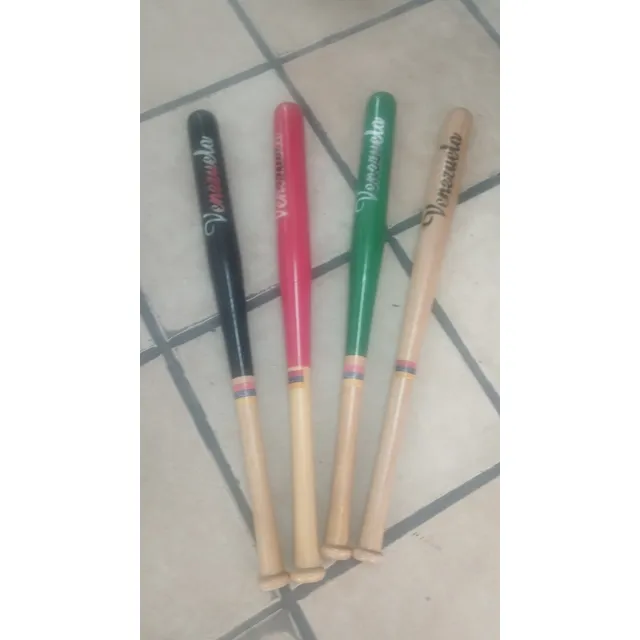 Bates De Madera / Béisbol /niños Menores De Seis