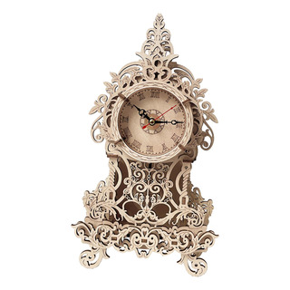 Rompecabezas De Madera Reloj 3d Diy Reloj De Pared Arte De Rompecabezas De Madera Reloj 3d Diy Reloj De Pared Arte De