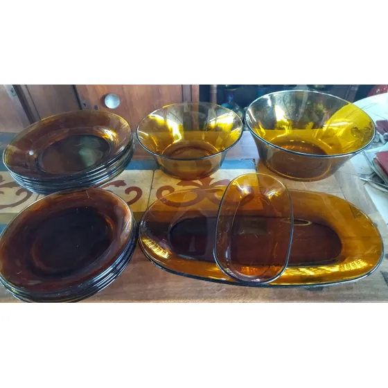 Conjunto Jantar Duralex Ambar