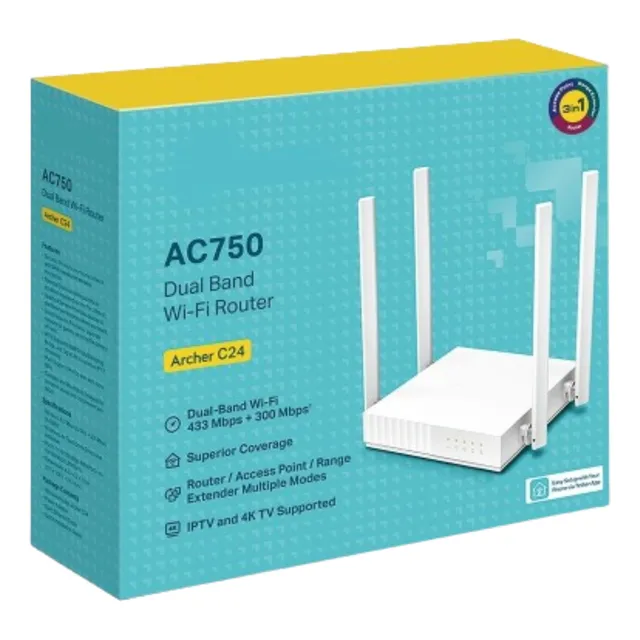 Router Tp-link Archer C24 Ac750