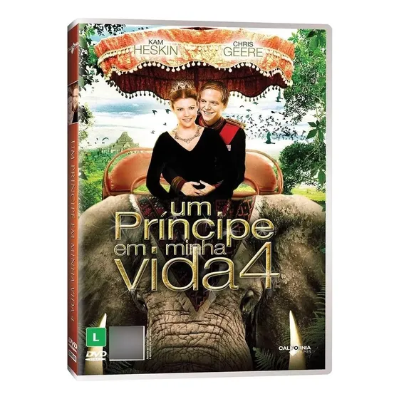 Dvd Um Príncipe Em Minha Vida 4 - Kam Heskin - Novo Lacrado