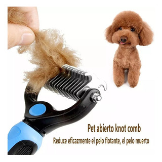 Sacre Solutions Cepillo Peina Deslanador Azul Para Perro O Gato Sacre Solutions Cepillo Peina Deslanador Azul Para Perro O Gato