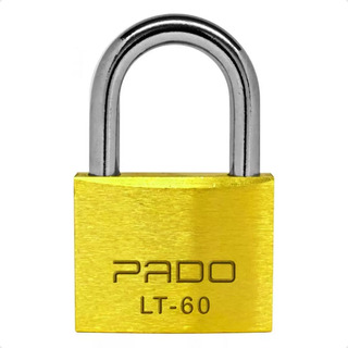 Cadeado Pado De Latão Maciço Resistente Lt-60mm Com Chave Cadeado Pado De Latão Maciço Resistente Lt-60mm Com Chave