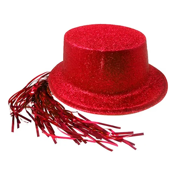 Gorros Chaplin Con Pelo 6 Und Hora Loca Fiesta Año Nuevo