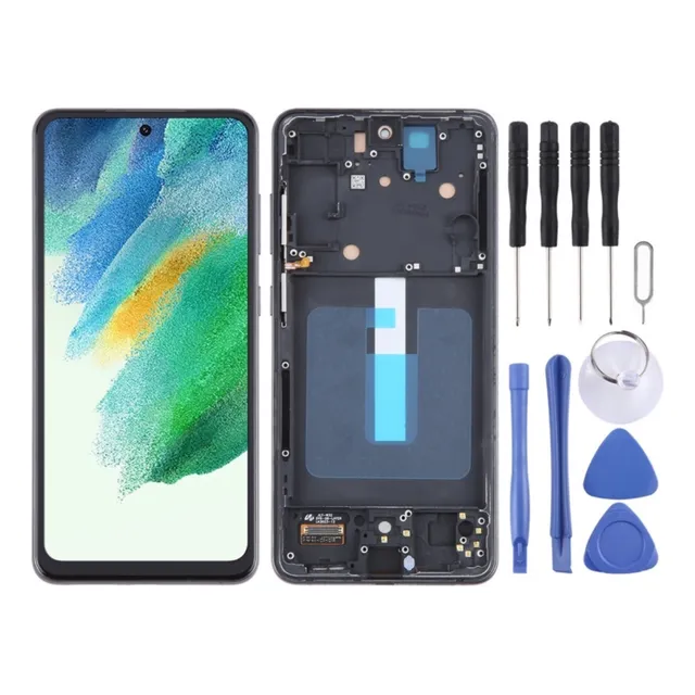 Sjp Pantalla Tft Lcd Negra Para Samsung Galaxy S21 Fe 5g