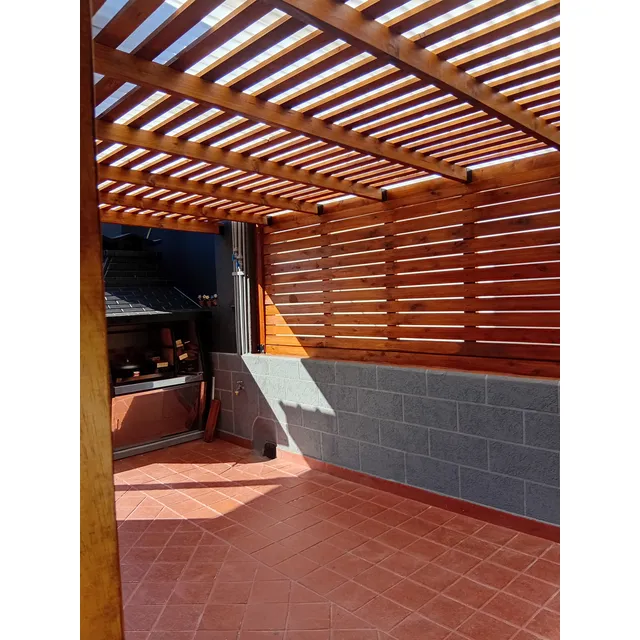Pergola De Madera