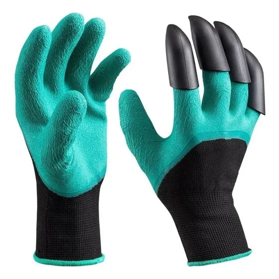 Guantes De Jardinería C/ Garras 1 Par Indoor Outdoor Jardín