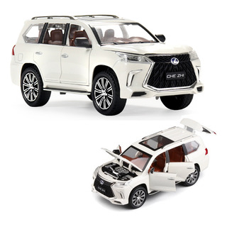 Lexus Lx570 Miniatura Metal Carro Com Luzes E Som 1/24 Lexus Lx570 Miniatura Metal Carro Com Luzes E Som 1/24
