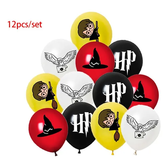Set De 12 Globos Latex Para Fiesta Diferentes Diseños 