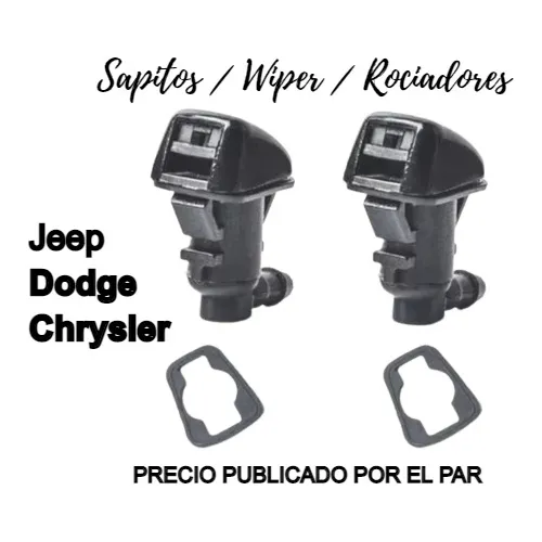 Sapitos Wiper Rociadores Jeep G Cherokee / Cherokee  ( Par )