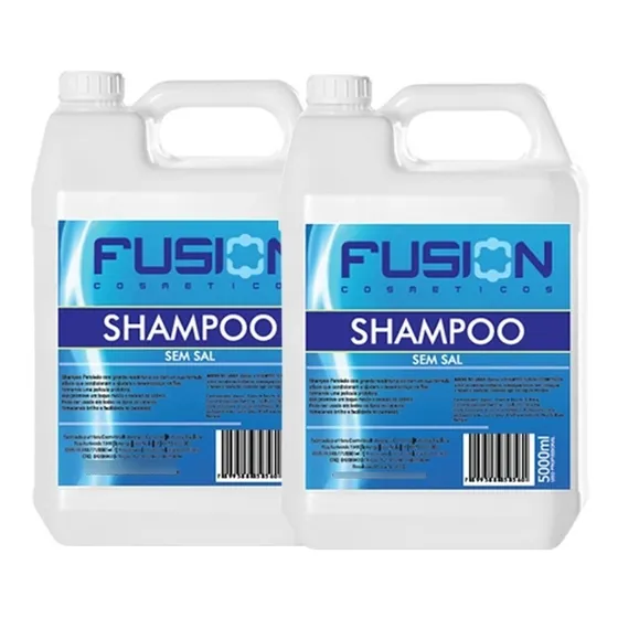 Kit 2 Xampu Shampoo De Galão 5 Litros - Preço De Atacado