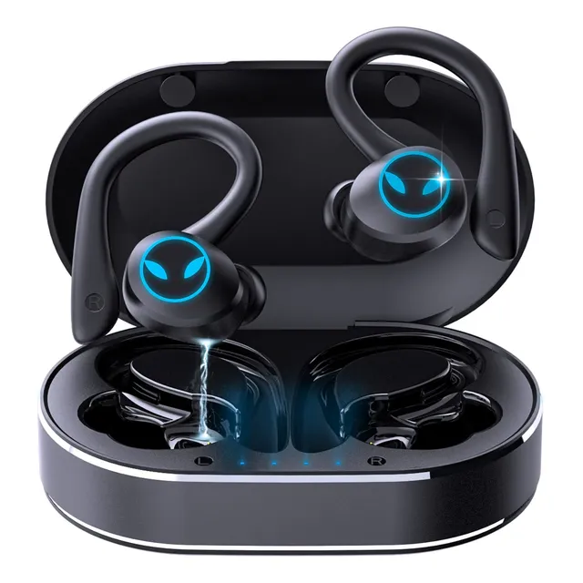 Auriculares Deportivos Inalámbricos Bluetooth 5.3 Con Gancho