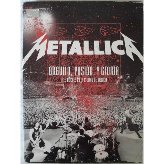 Metallica. Orgullo Pasión Y. Dvd/cd Org Usado. Qqt. Ag.