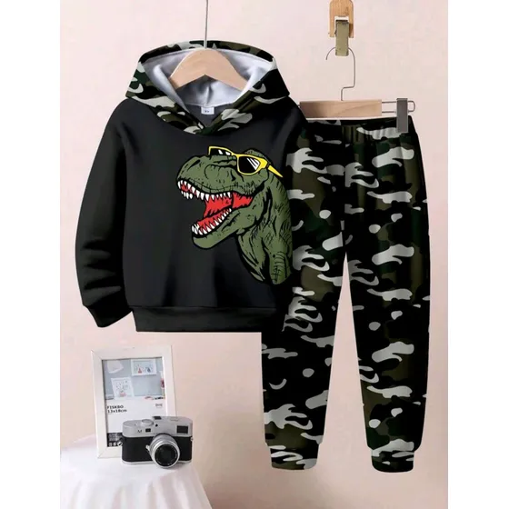 Conjunto Dinosaurio Para Niño