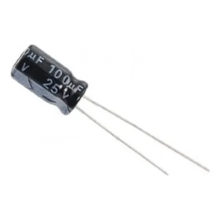 15x Capacitores Electrolíticos 25v 100uf 6x12mm