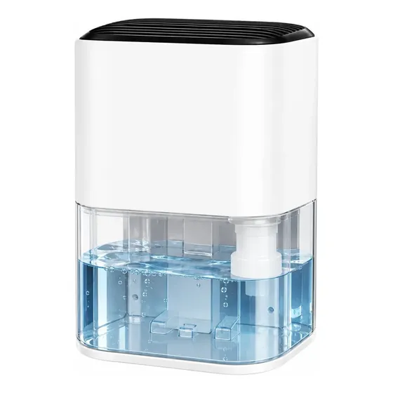 Desumidificador De Ar Elétrico Antimofo 2l Portátil Branco