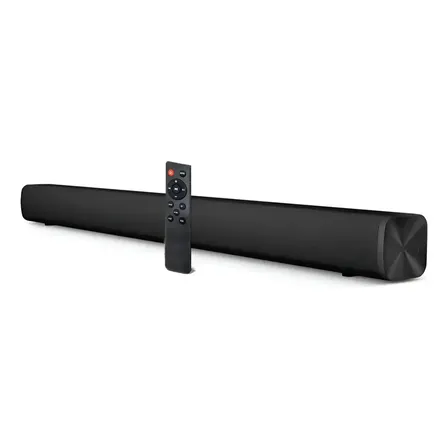 Caixa De Som Sound Bar Home Theater Bluetooth Para Tv Cinema 80w Cor Preto Bivol