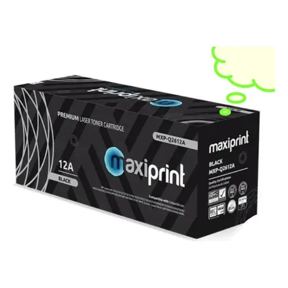 Cartucho Toner Hp 12a Para Recargar O Respuesto Usado 1 Vez