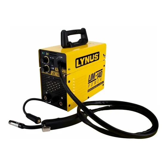 Máquina Solda Inversora Tig Mig Mma 140a Lim-140 Power Lynus 127/220V