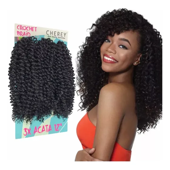 Cabelo Curto Super Natural Orgânico Cacheado Cherey Acata