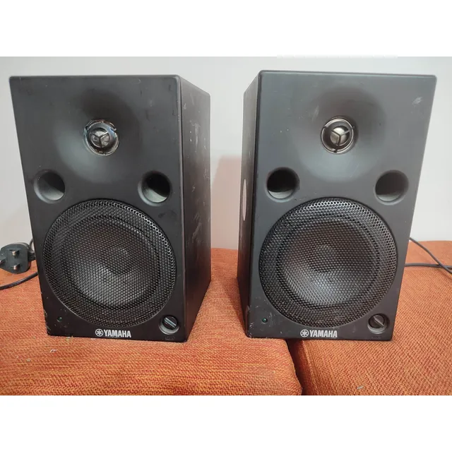 Yamaha Msp5 Monitores De Estudio Activos Usados Negro