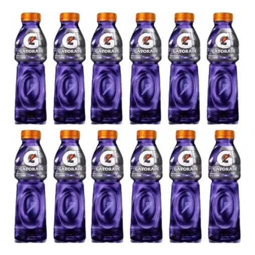 Bebida Deportiva Isotónica Gatorade Uva 500ml Pack X 12u