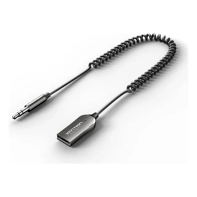 Receptor De Audio Bluetooth 5.4 Para Auto 1.5m Negro Vention