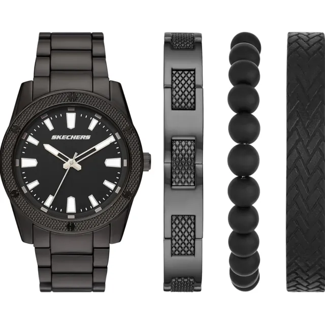 Reloj Skechers  Hombre Estuche Con Pulseras