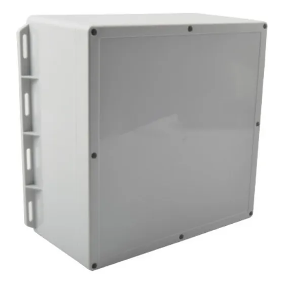 Gabinete de Plástico Exterior Ip65 color blanco 300x300x150mm cierre tornllo TXPRO TXG-01-571
