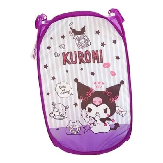 Cesta Kawaii De Malla Nylon Plegable Ropa Juguetes